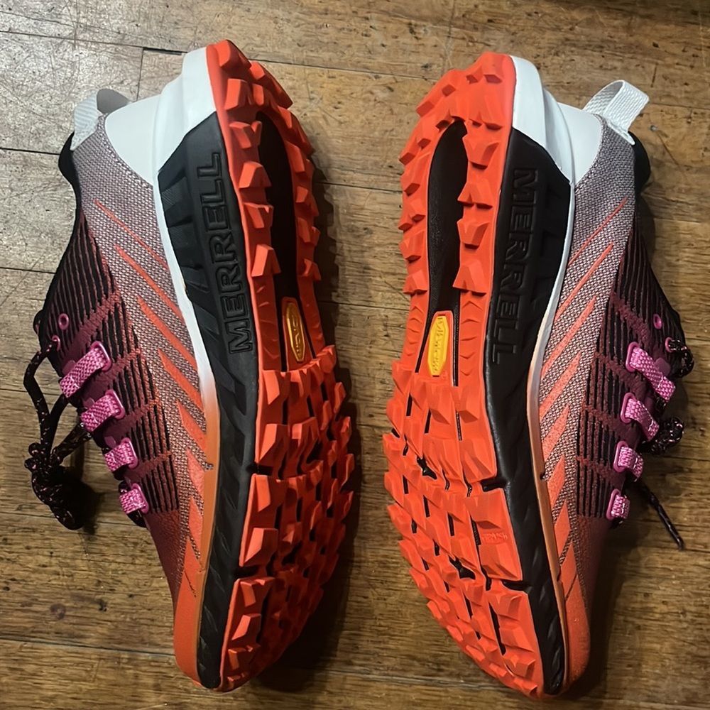 Last chance! Merrell Agility Peak 4 Tangerine/Fuschia Womens 7 NWT - Picture 4 of 8